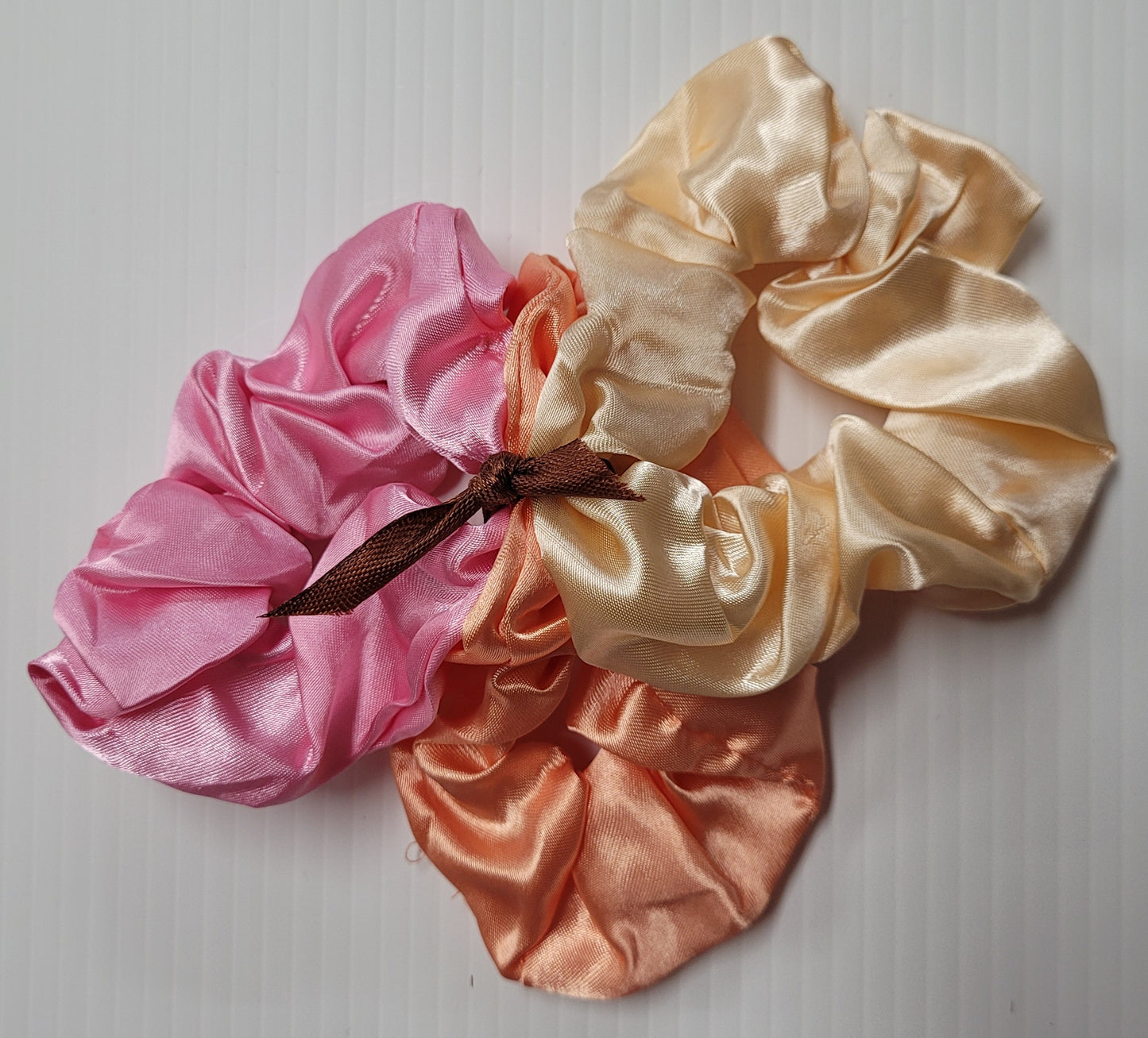 Satin Scrunchies - 3 Pack