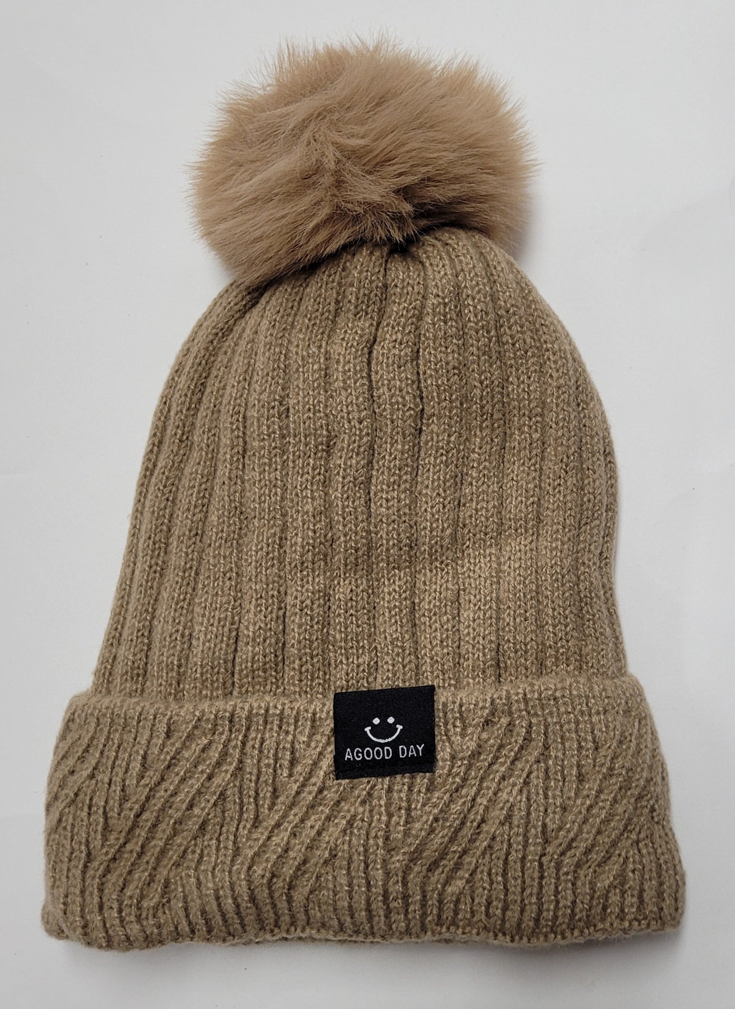Adult Pom Pom Beanies
