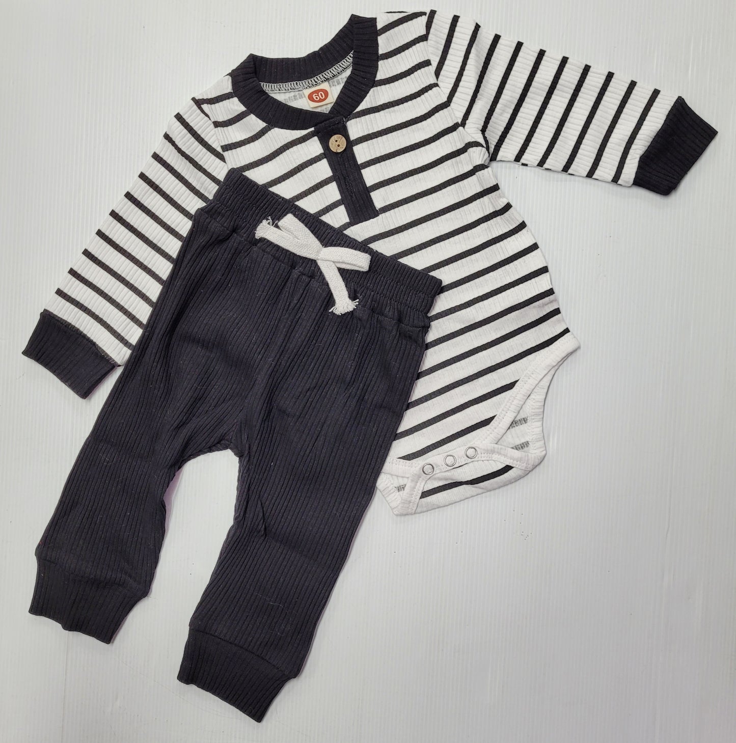 Long Sleeve Romper/Playsuit Set