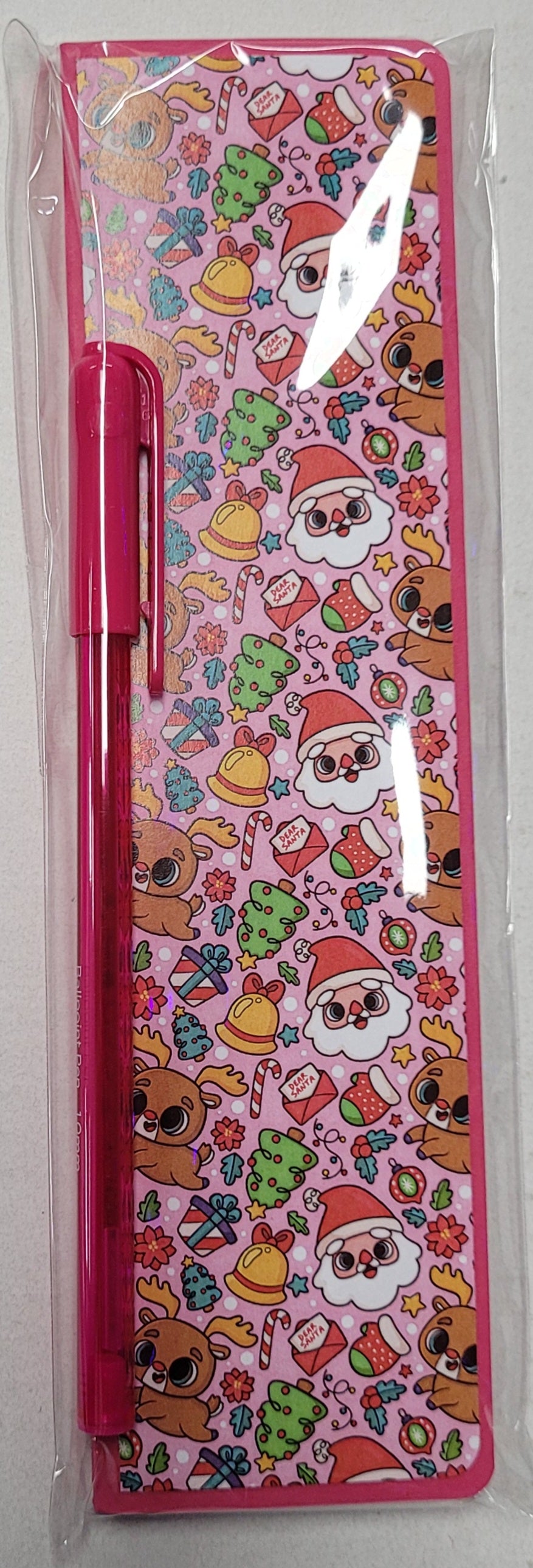 Christmas Pen and Notepad / List Book