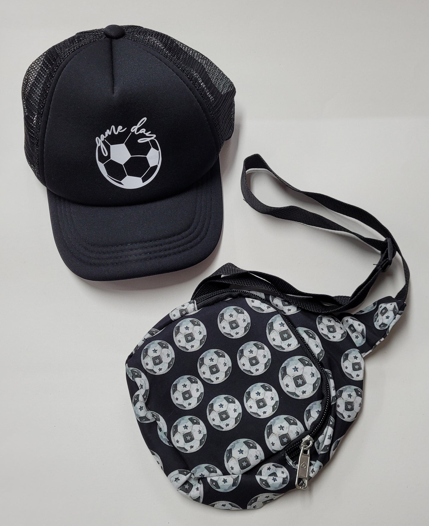 Kids Shoulder Bag and Hat Set