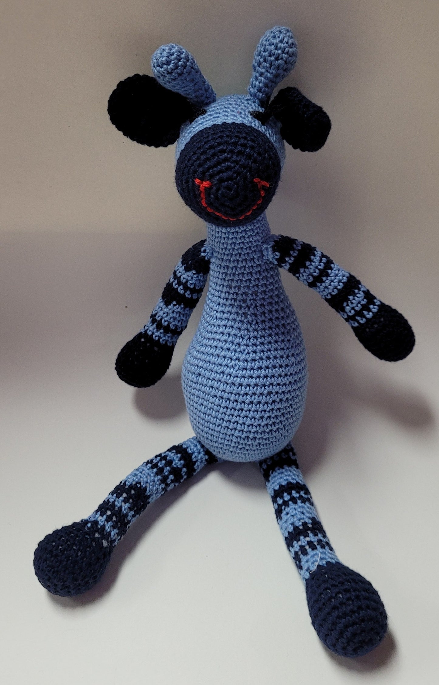 Hand Crocheted Plush Giraffe