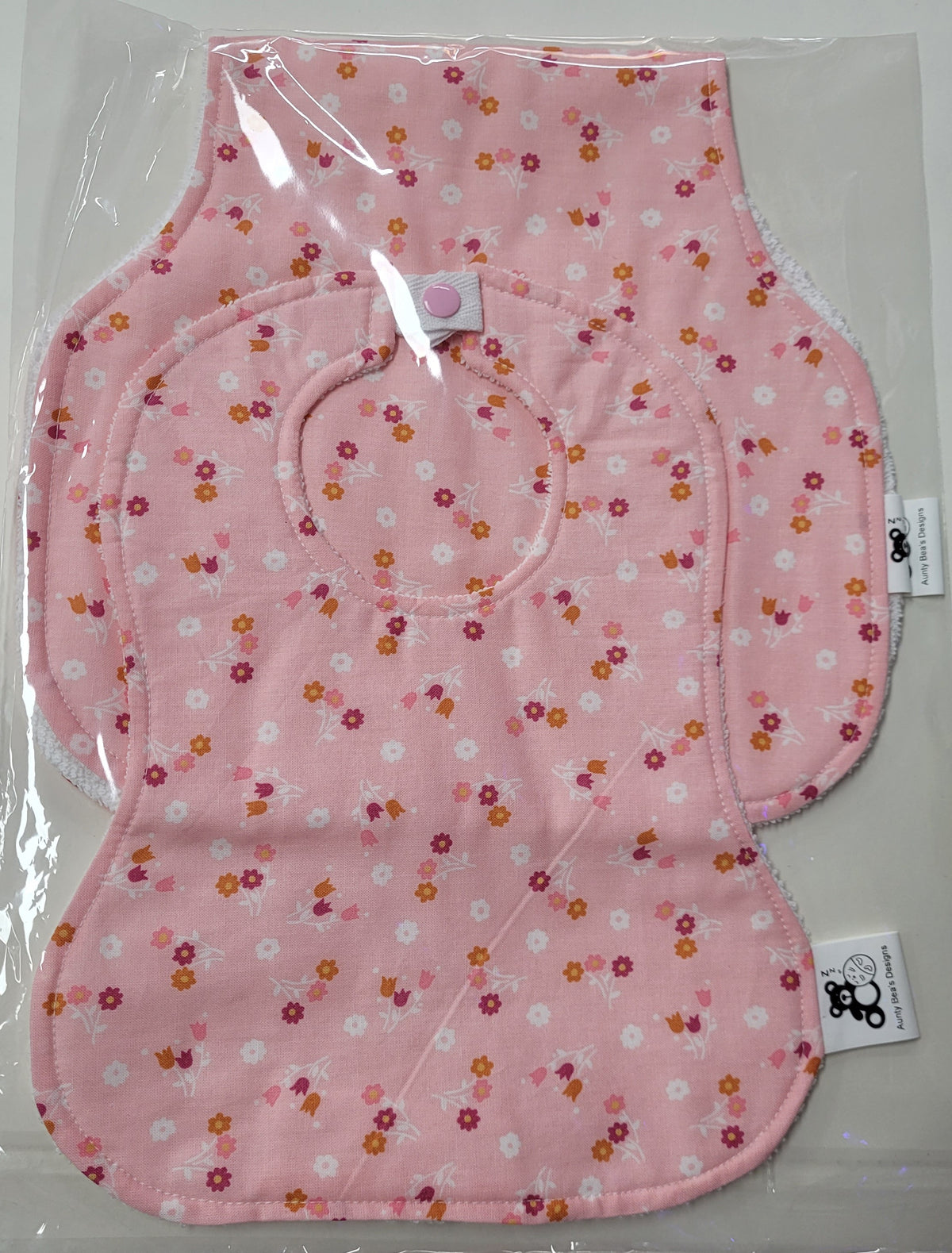 Baby Bib and Burp Cloth set