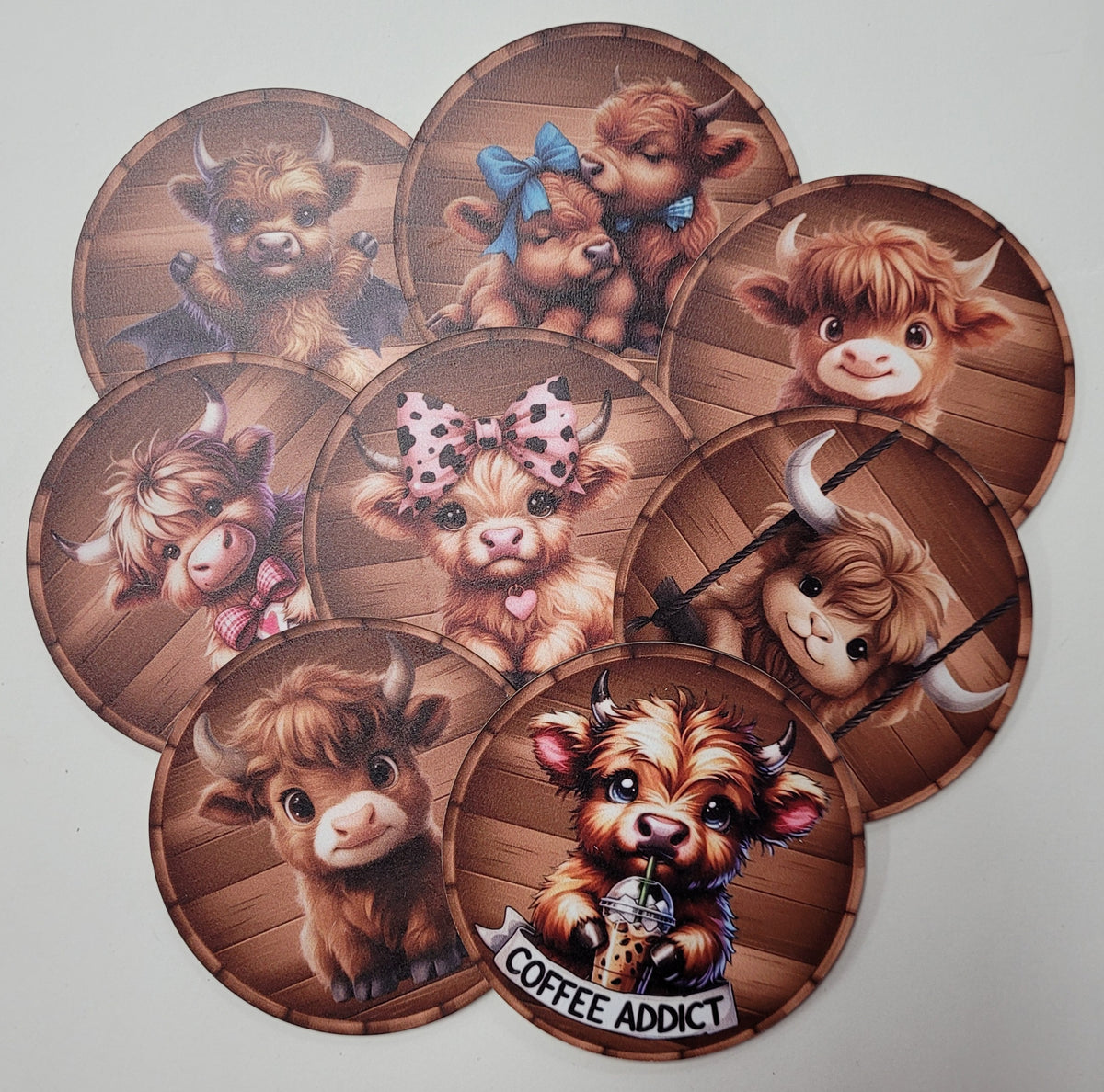 Coasters - Set of 8