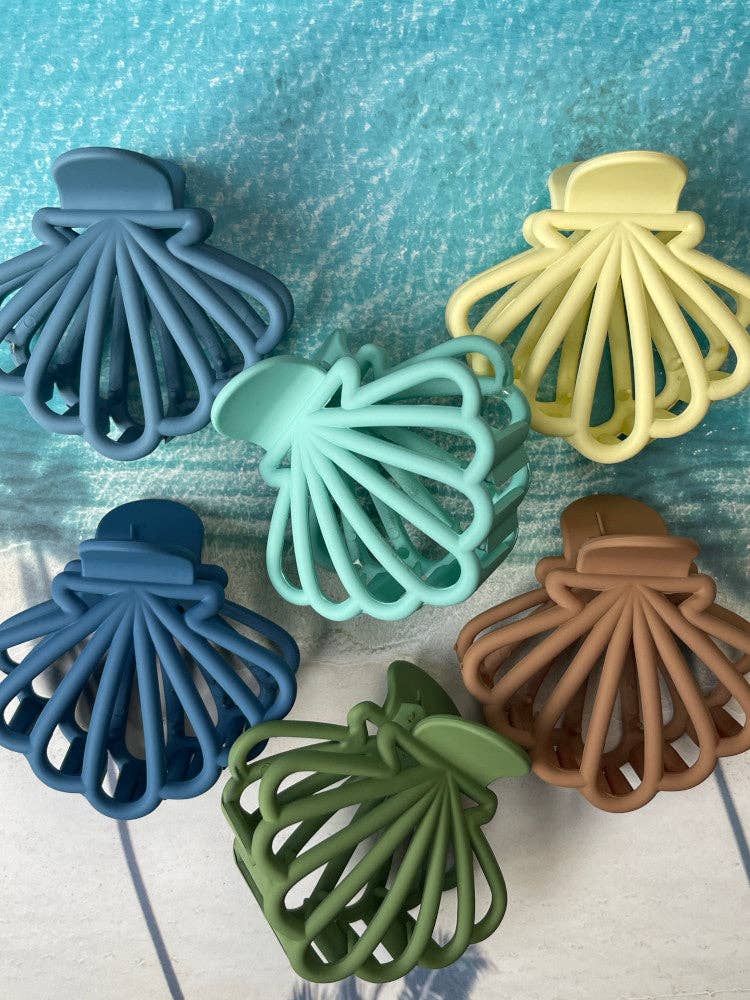 Claw Clip -- Clam Shell - Ivory