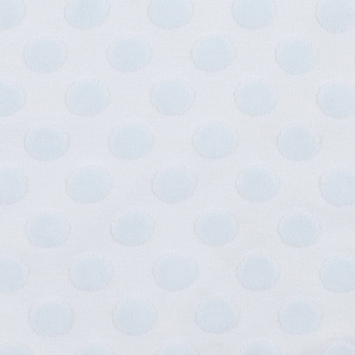 Bebe Baby Blue Spot Layette Short Sleeve Romper: Blue / Cotton / 6-12 m