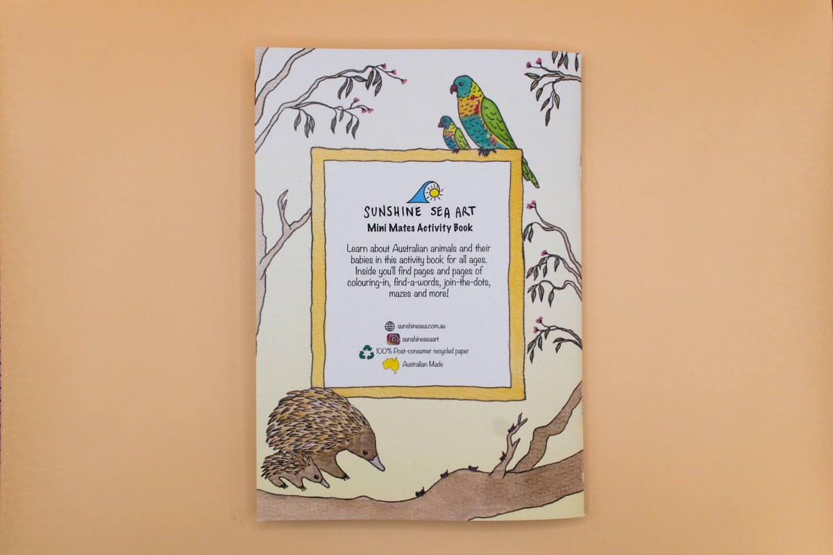 Australian Activity Book | All Ages Puzzle & Colouring Book