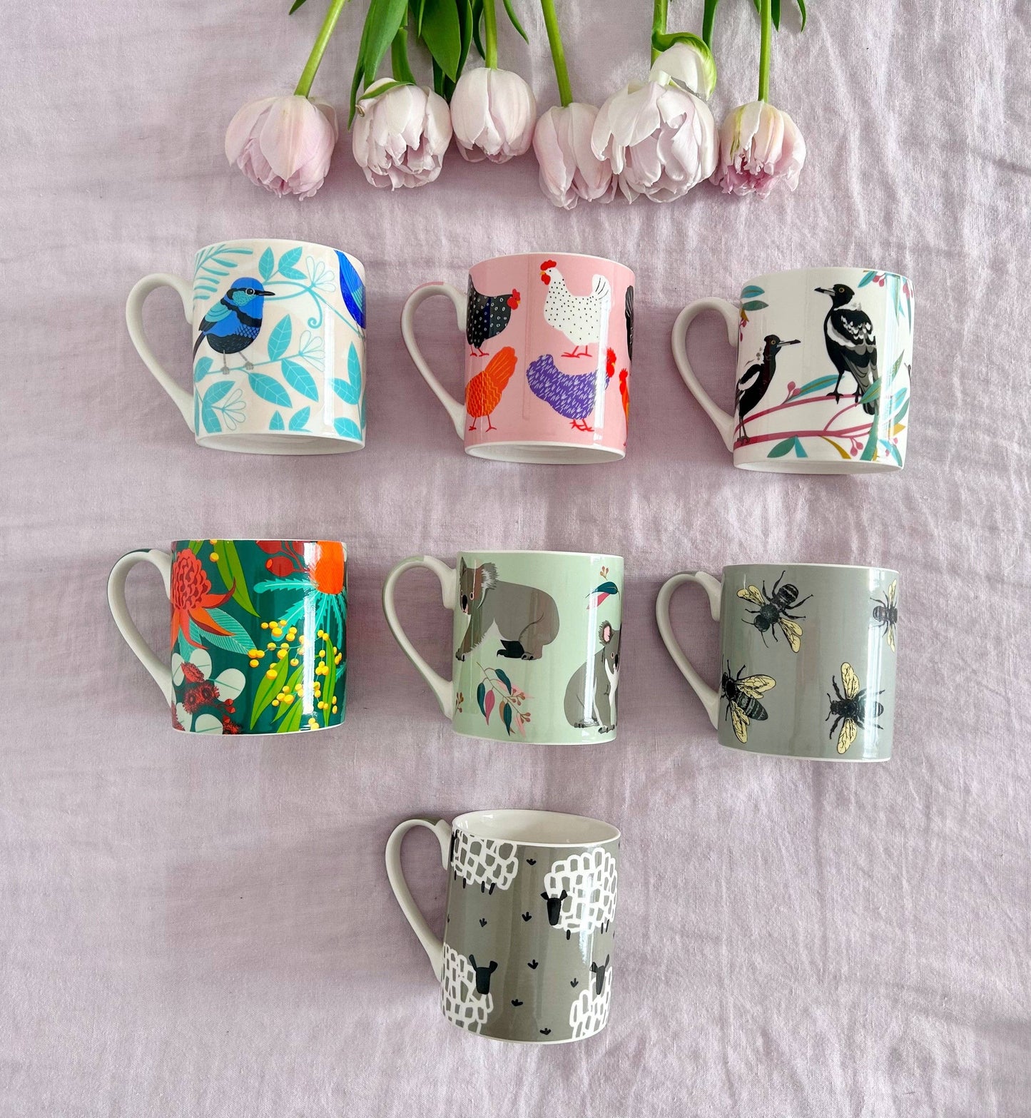 Ceramic Mug - Grey Sheep