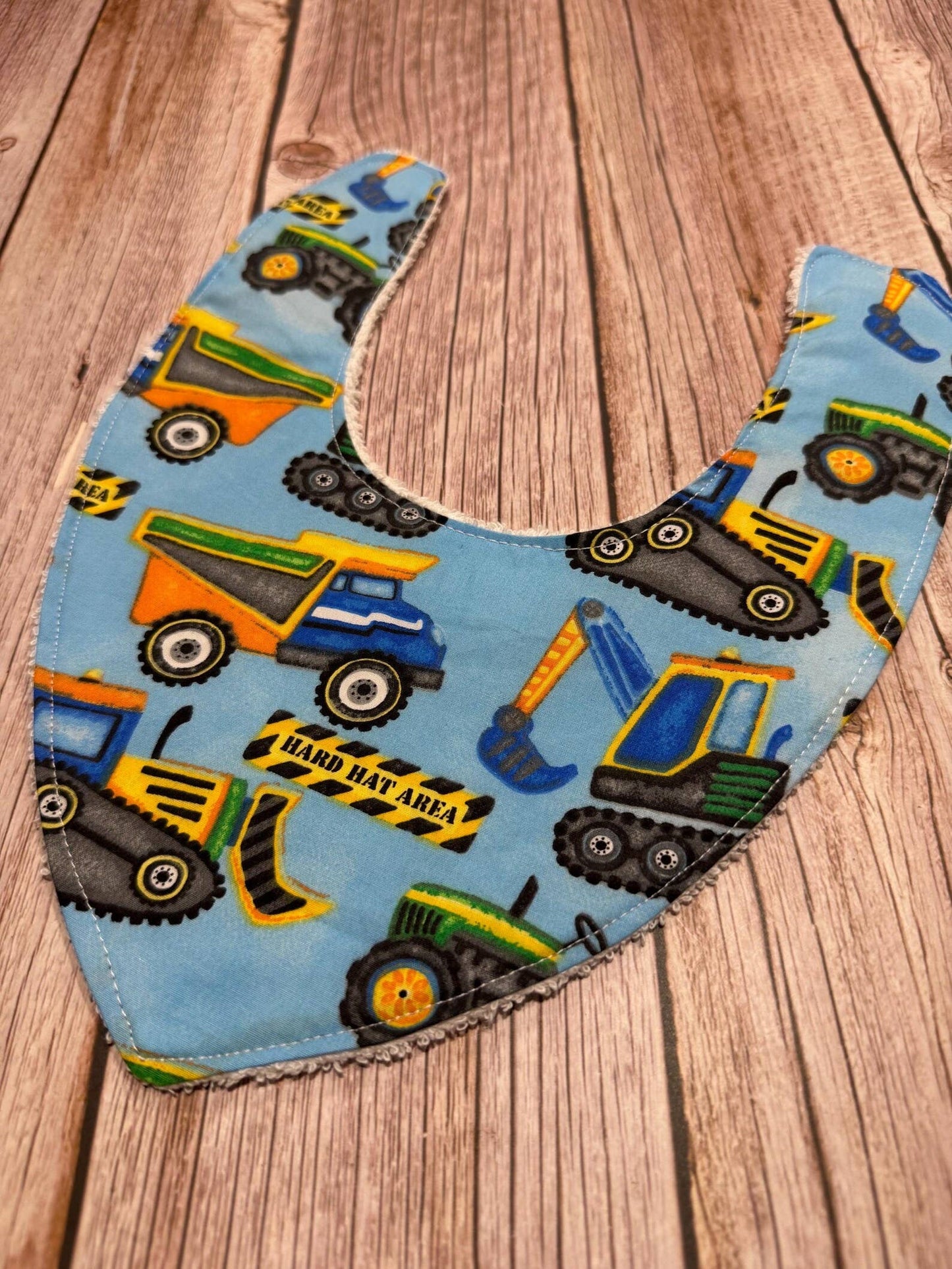 Baby Bib - Dribble Bib - Digger