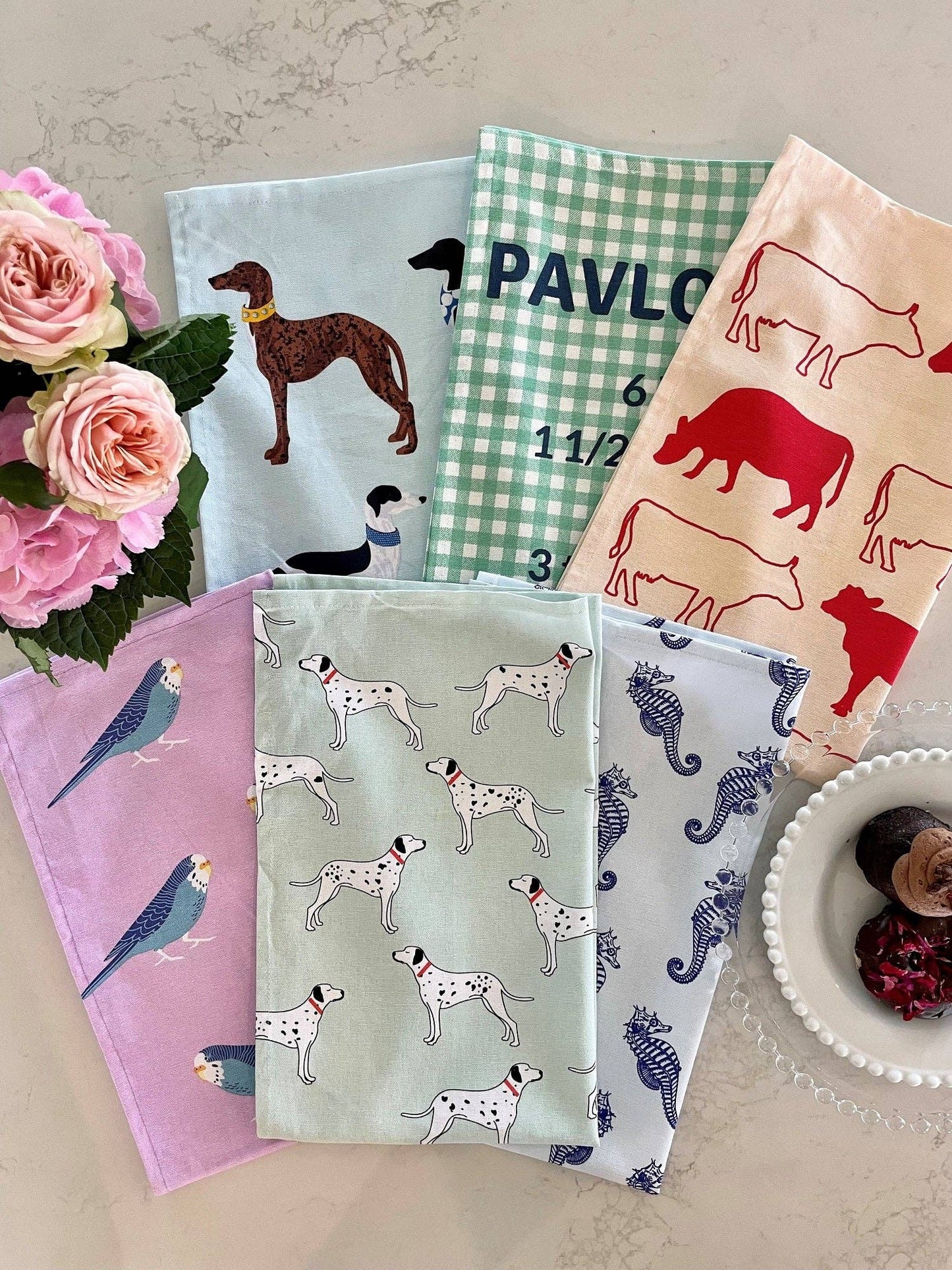 Tea Towel - Greyhound: Hangsell (Carded)