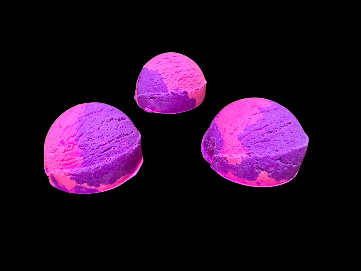 Purple/Pink Bubble Bar Scoop: Blackberry & Strawberry / Medium