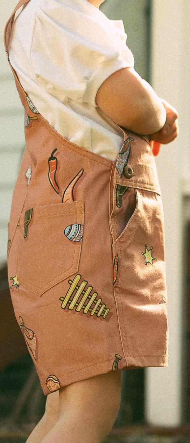Short Leg Overalls - Size 2 - 5