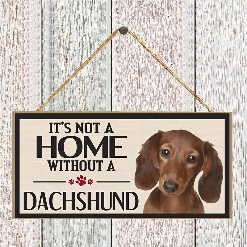 Dashound Sign