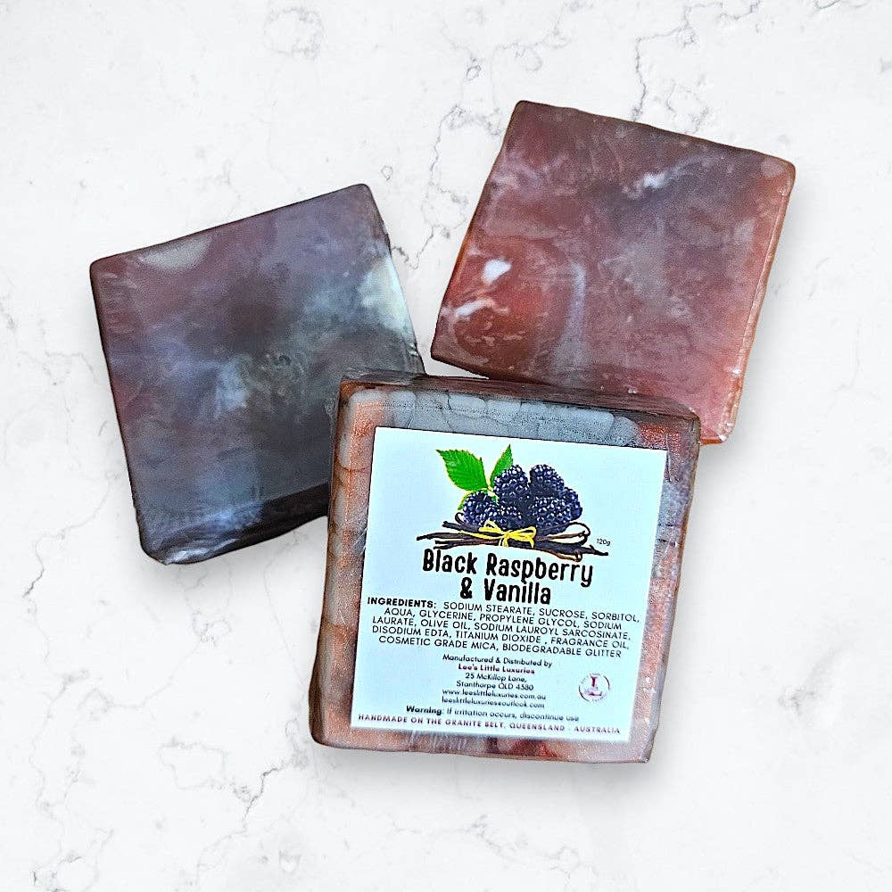 Black Raspberry & Vanilla Soap
