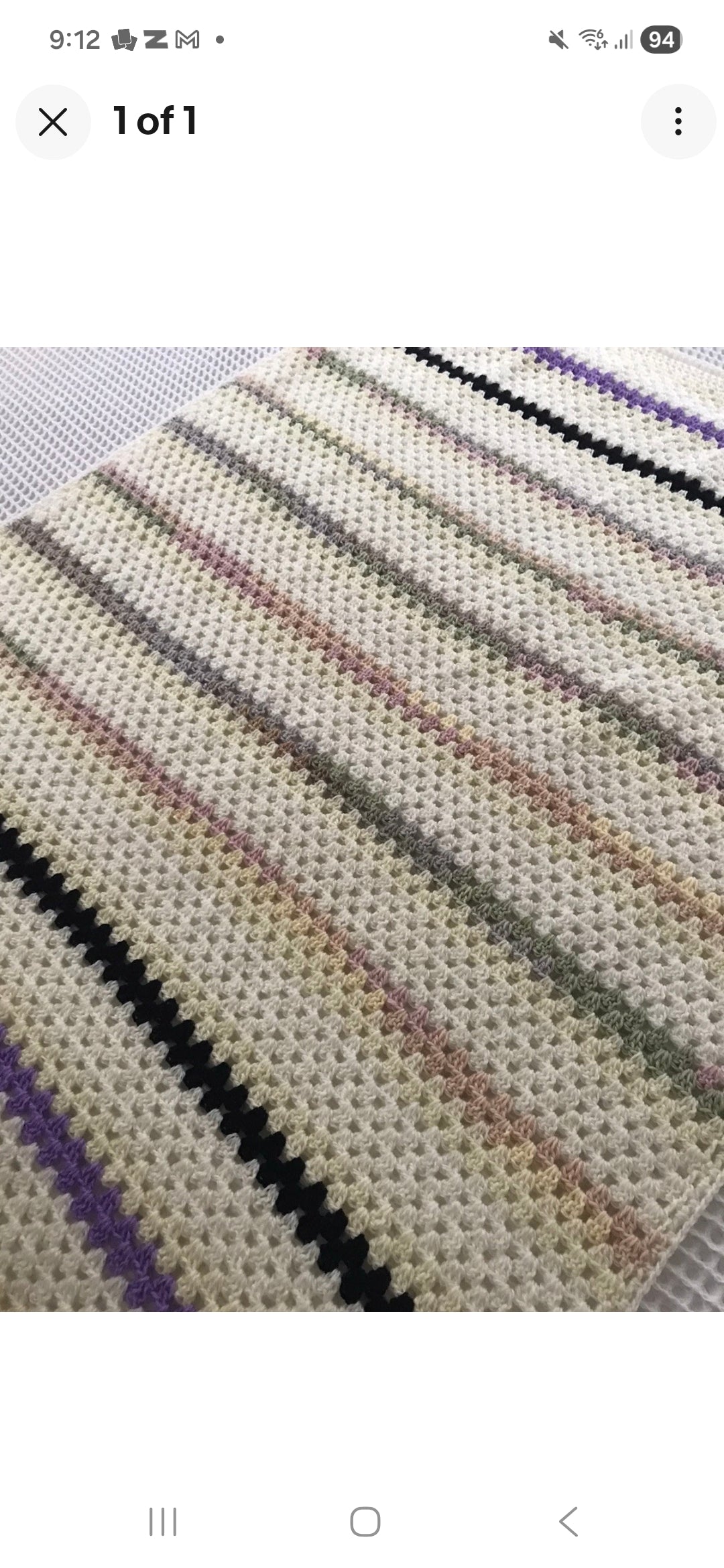 Crochet Blankets - handmade