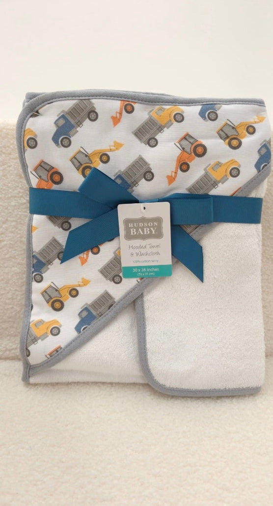 Hooded Towel and Washer