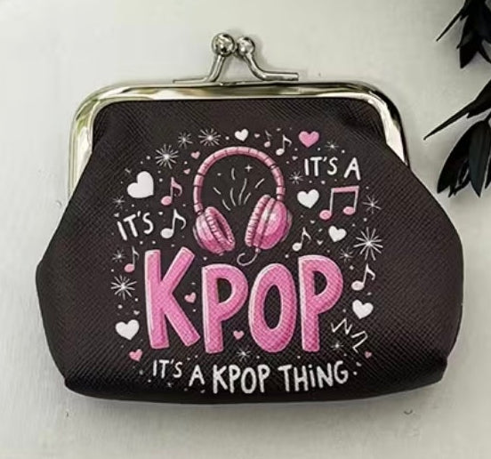 K Pop Mini Coin Purse