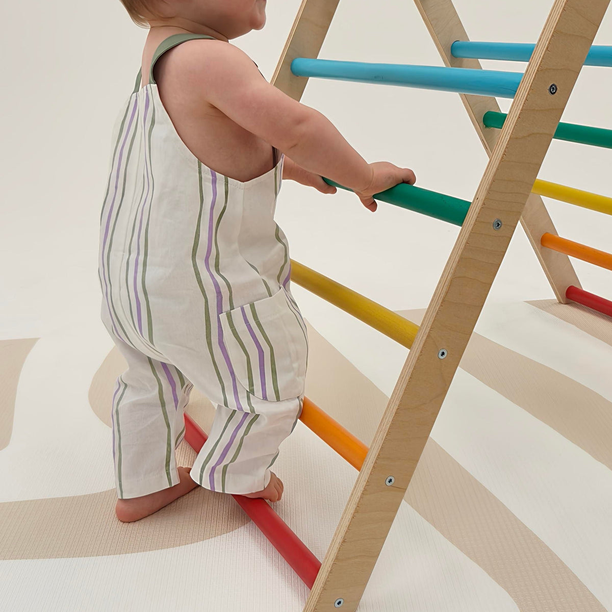 Baggy Zigzag Overalls