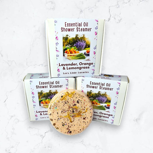 Lavender, Orange & Lemongrass Essential Oil Shower Steamers