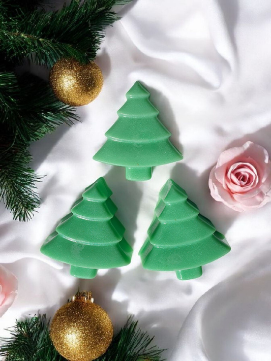 Christmas tree soap bars