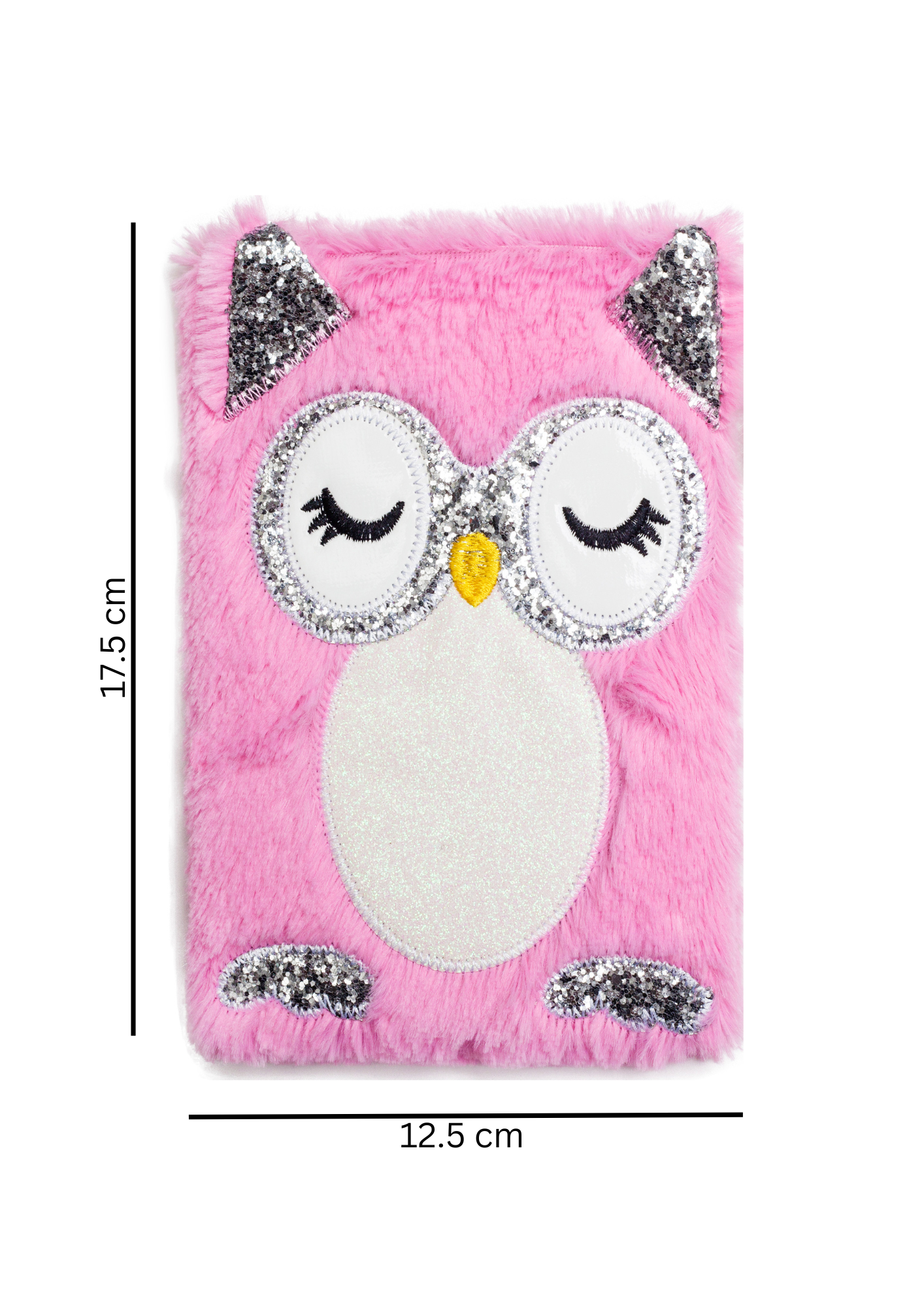 Fluffy Notebook - Owl