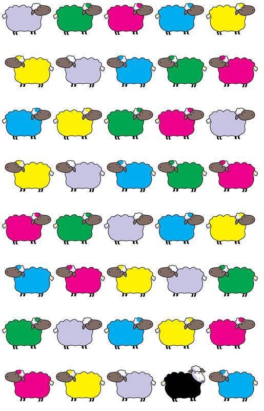 Tea Towel - Sheep: Hangsell (Carded)
