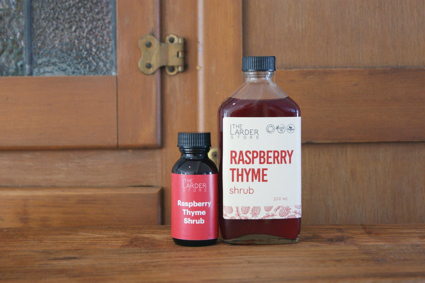 Raspberry-Thyme Shrub: 50ml