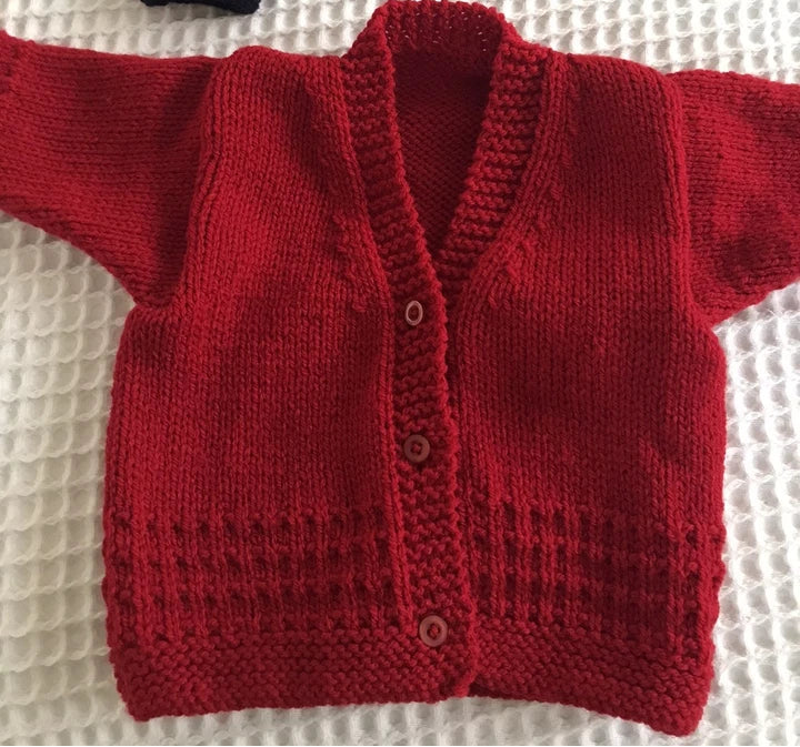 Hand Knitted Baby Cardigans