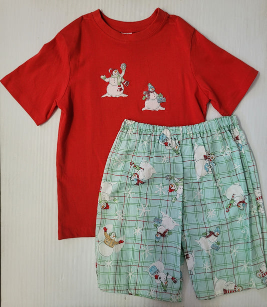 Christmas T-shirt and Short Sets