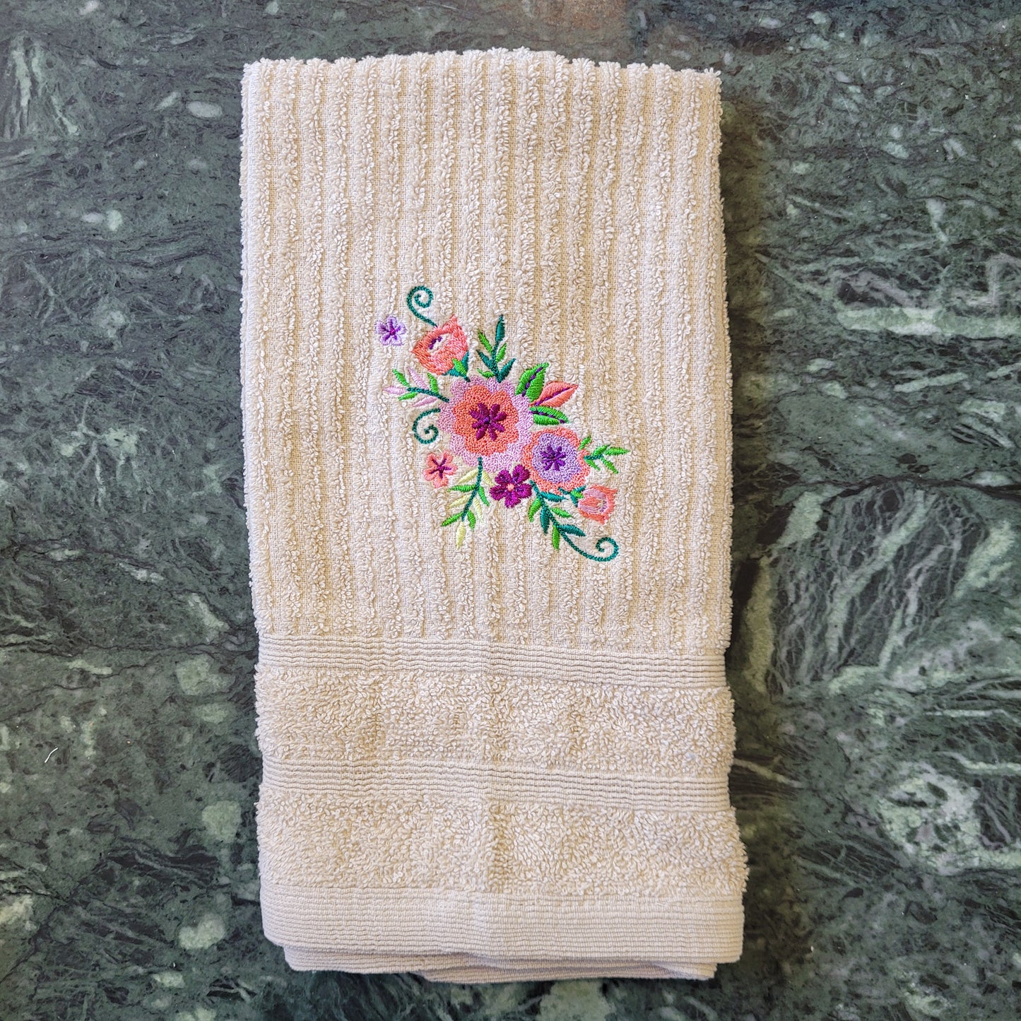 Embroidered Hand Towels Lot 2