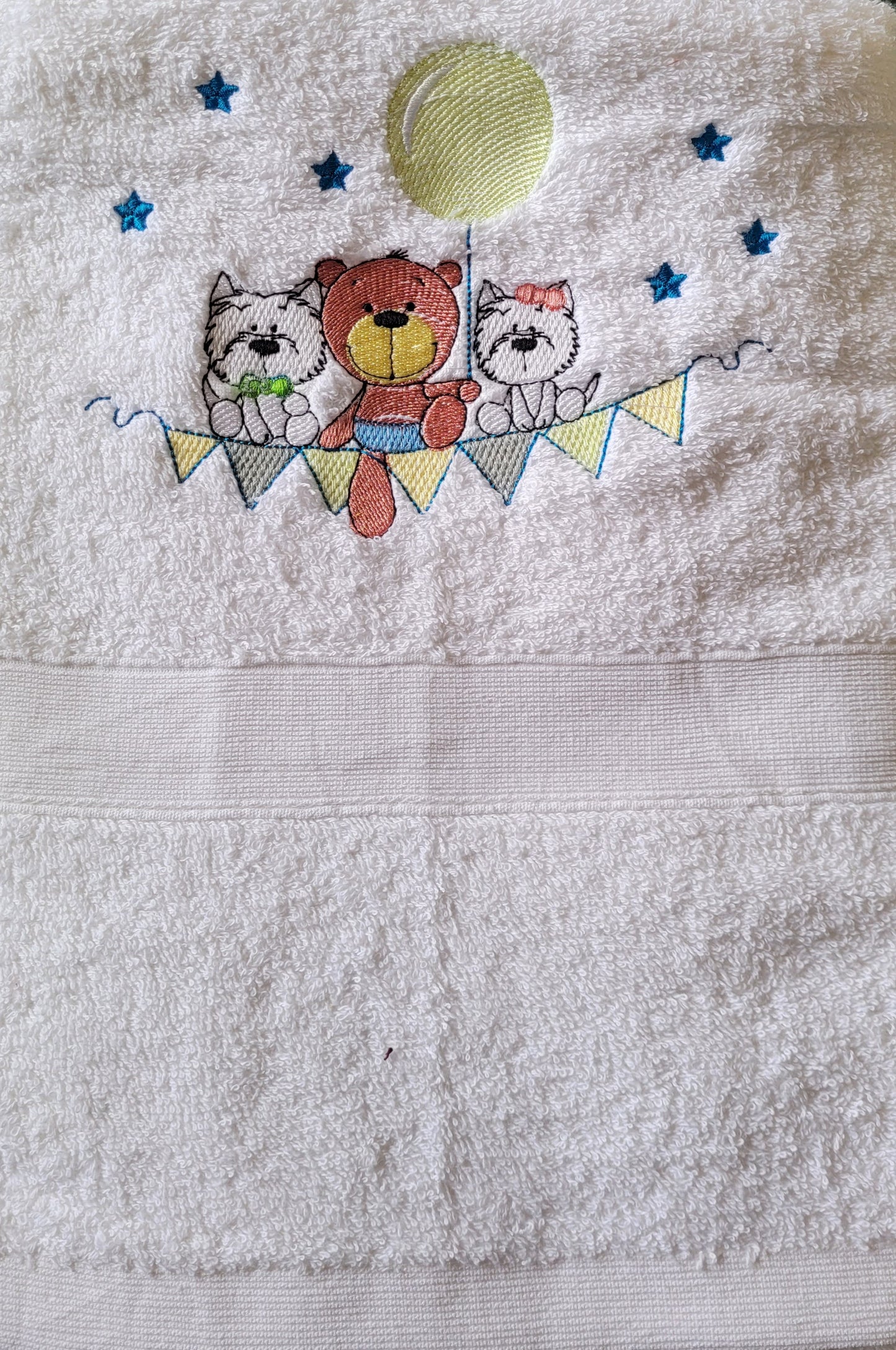 Embroidered Bath Towels for Kids and Babies