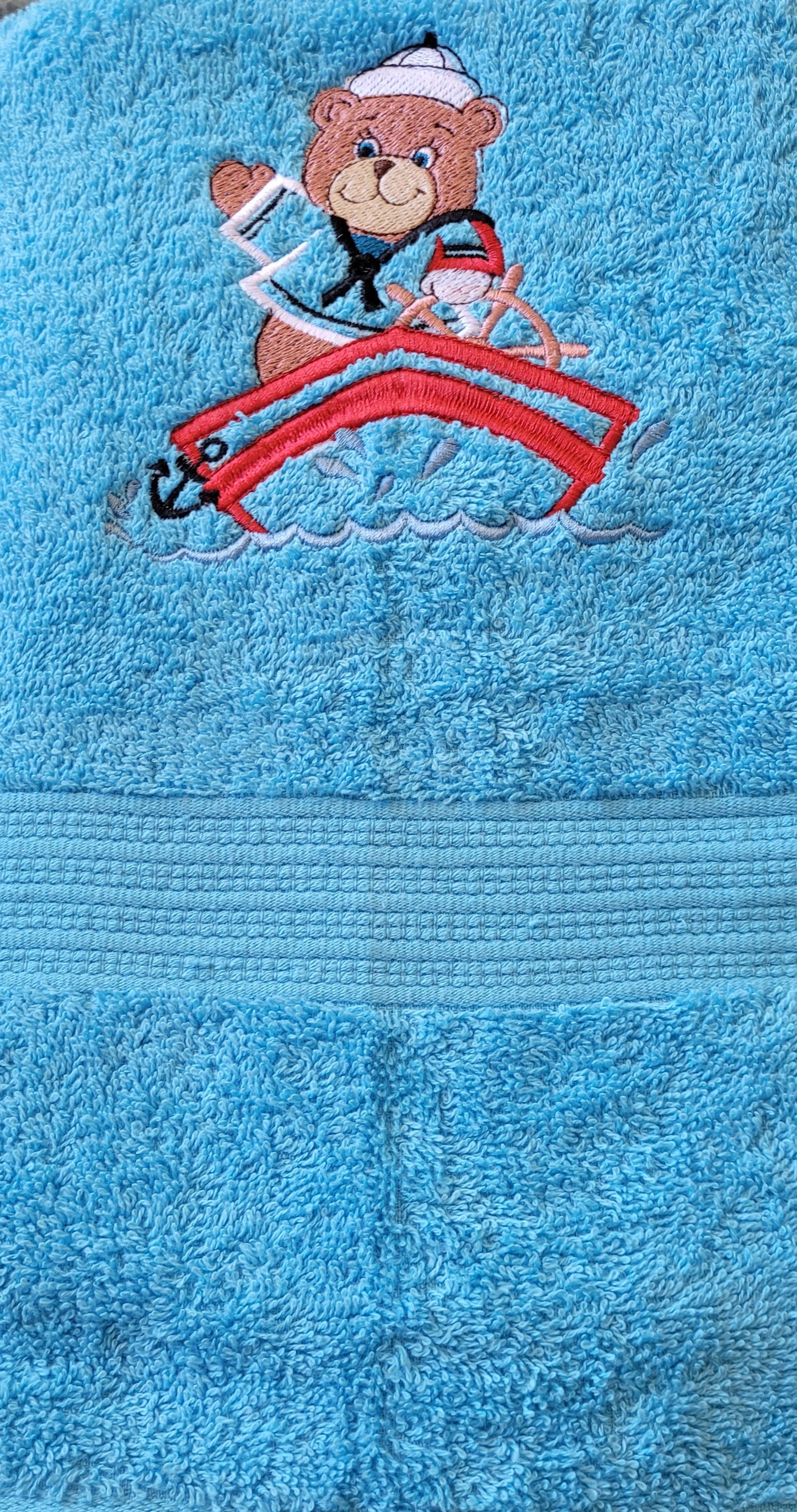 Embroidered Bath Towels for Kids and Babies