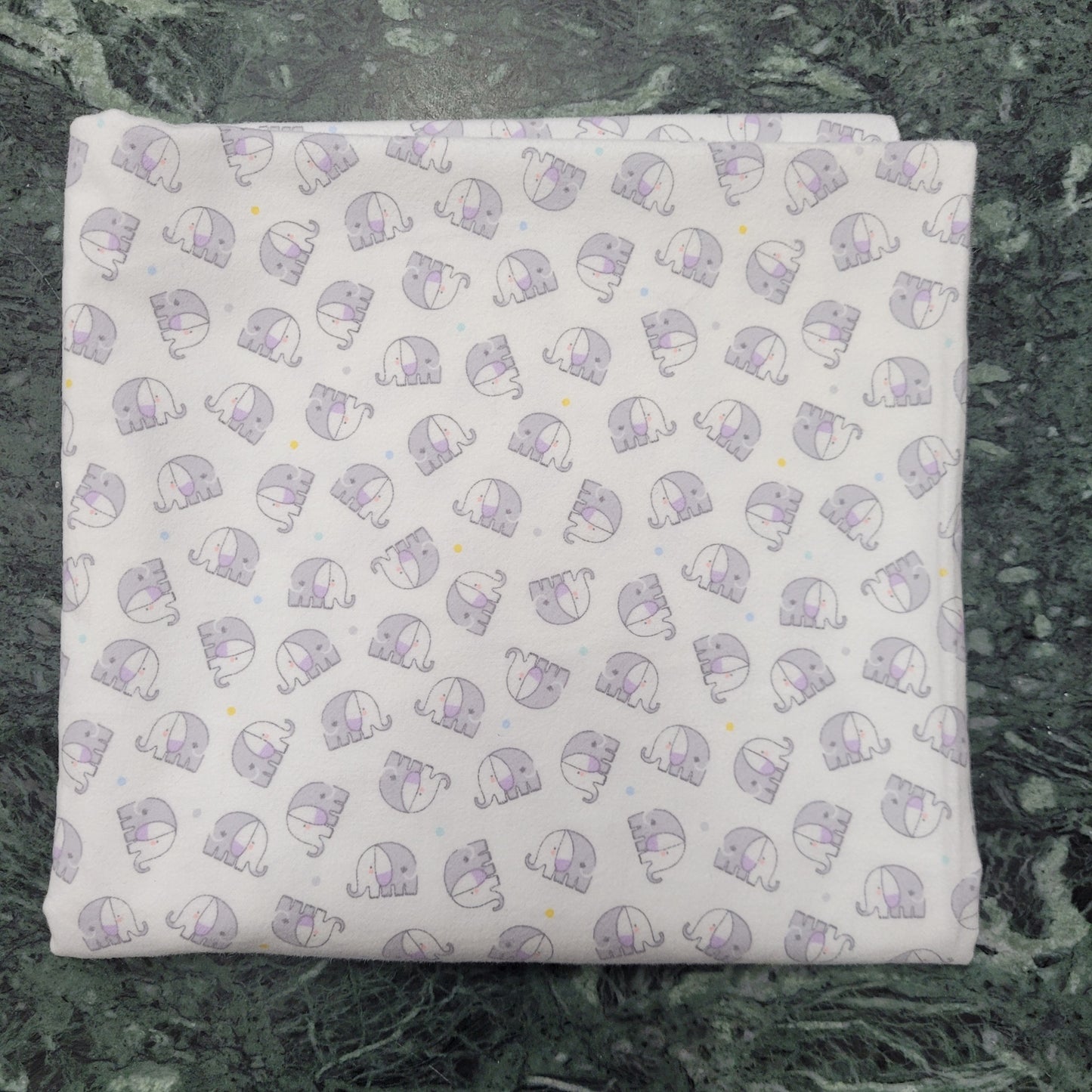 Winter baby wrap - flannelette bunny rug - single