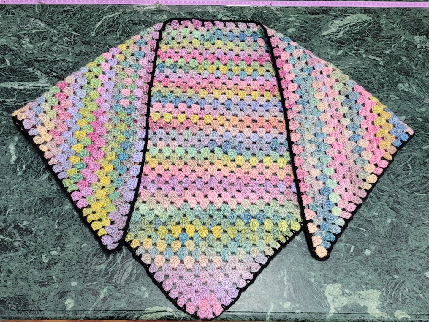 Crochet Triangle Shawl