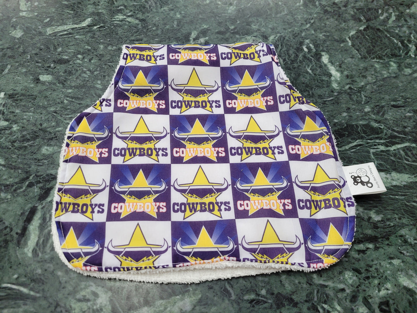 Burp Cloth - Footy Teams