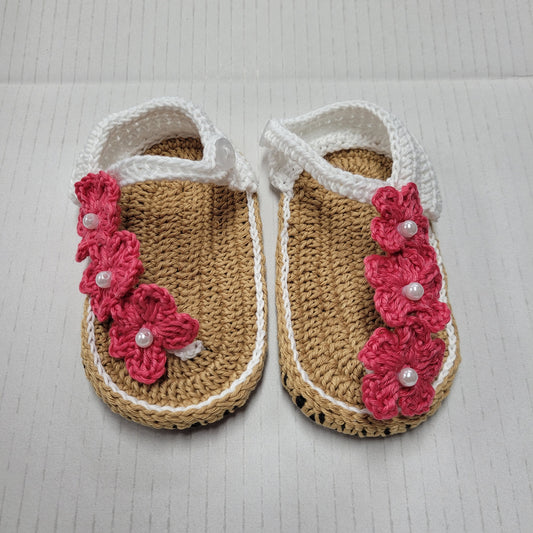 Crocheted Baby Shoes and Sandals