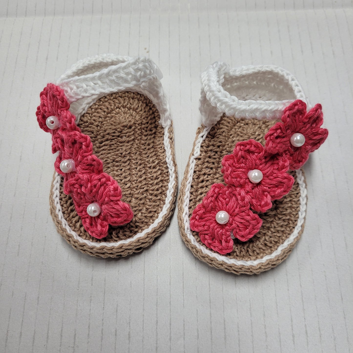 Crocheted Baby Shoes and Sandals