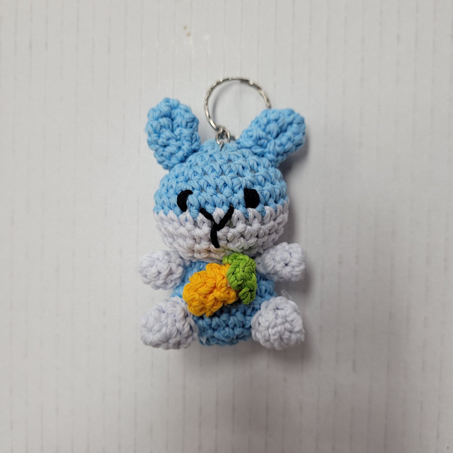 Crochet toy keyring