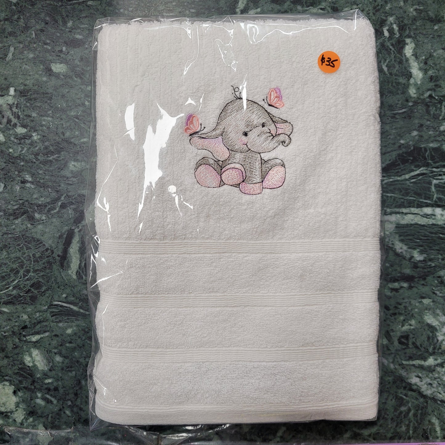 Embroidered Bath Towels for Kids and Babies