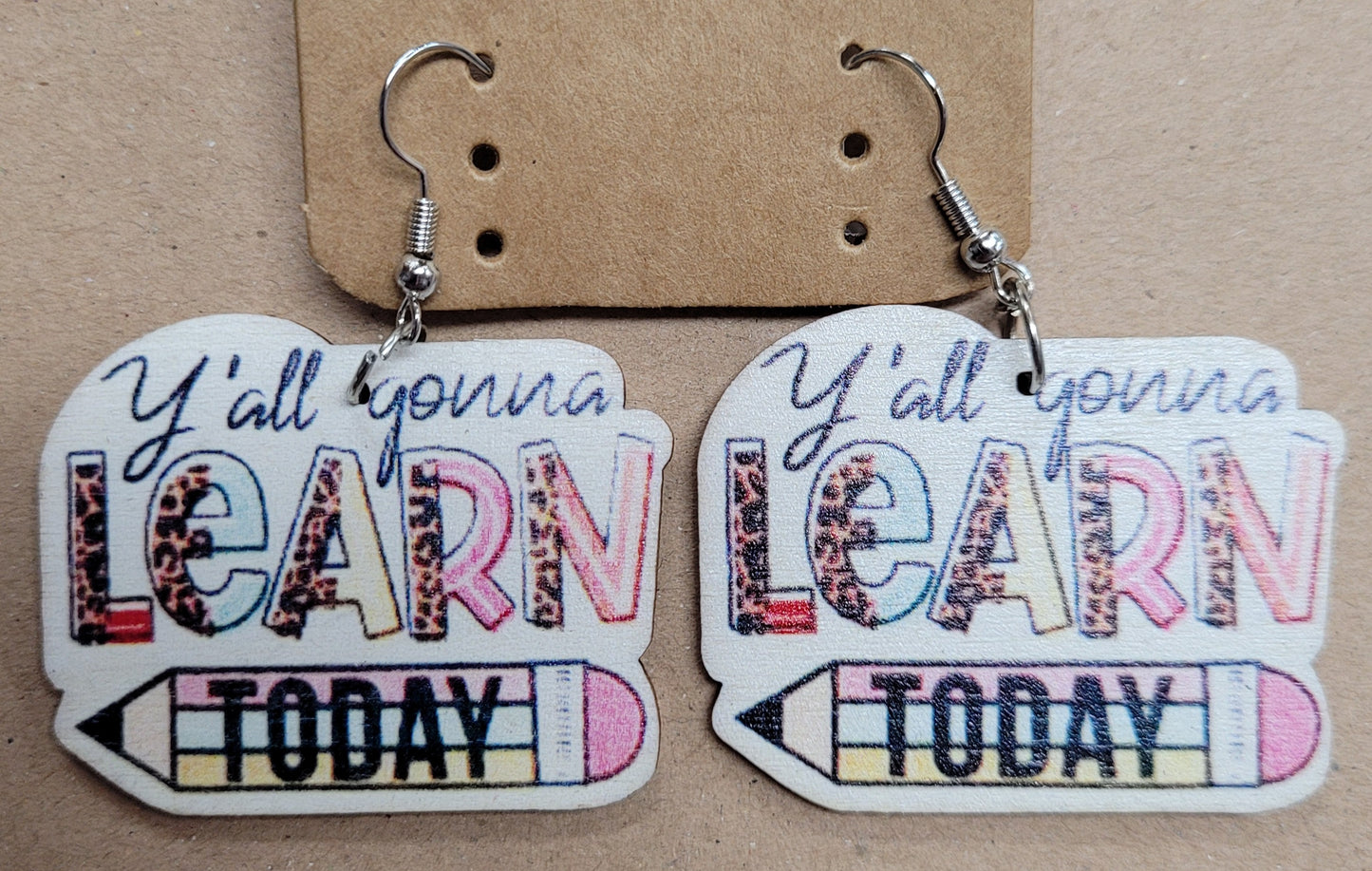 Teacher themed Dangle Earrings