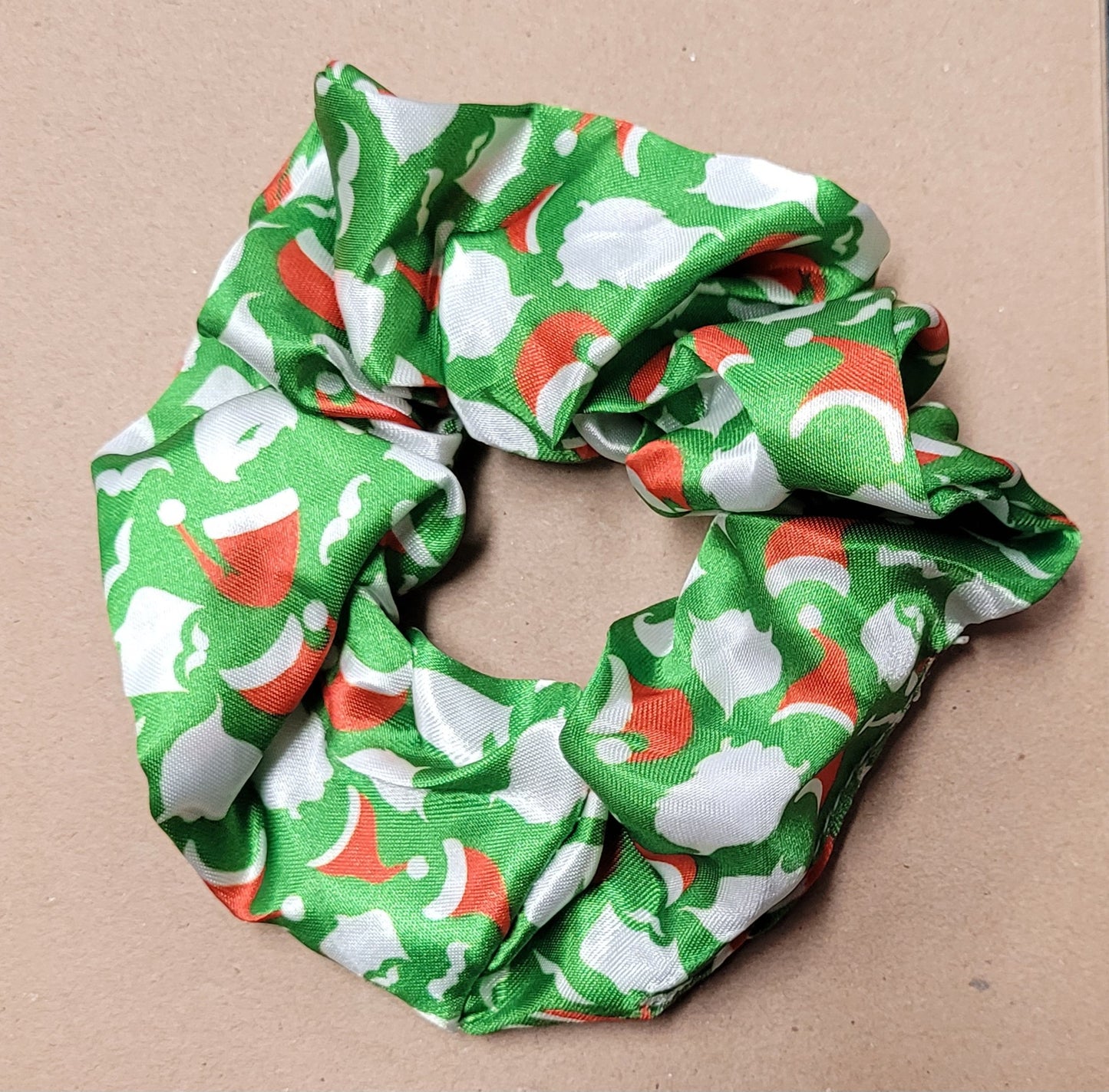 Christmas Satin Scrunchies