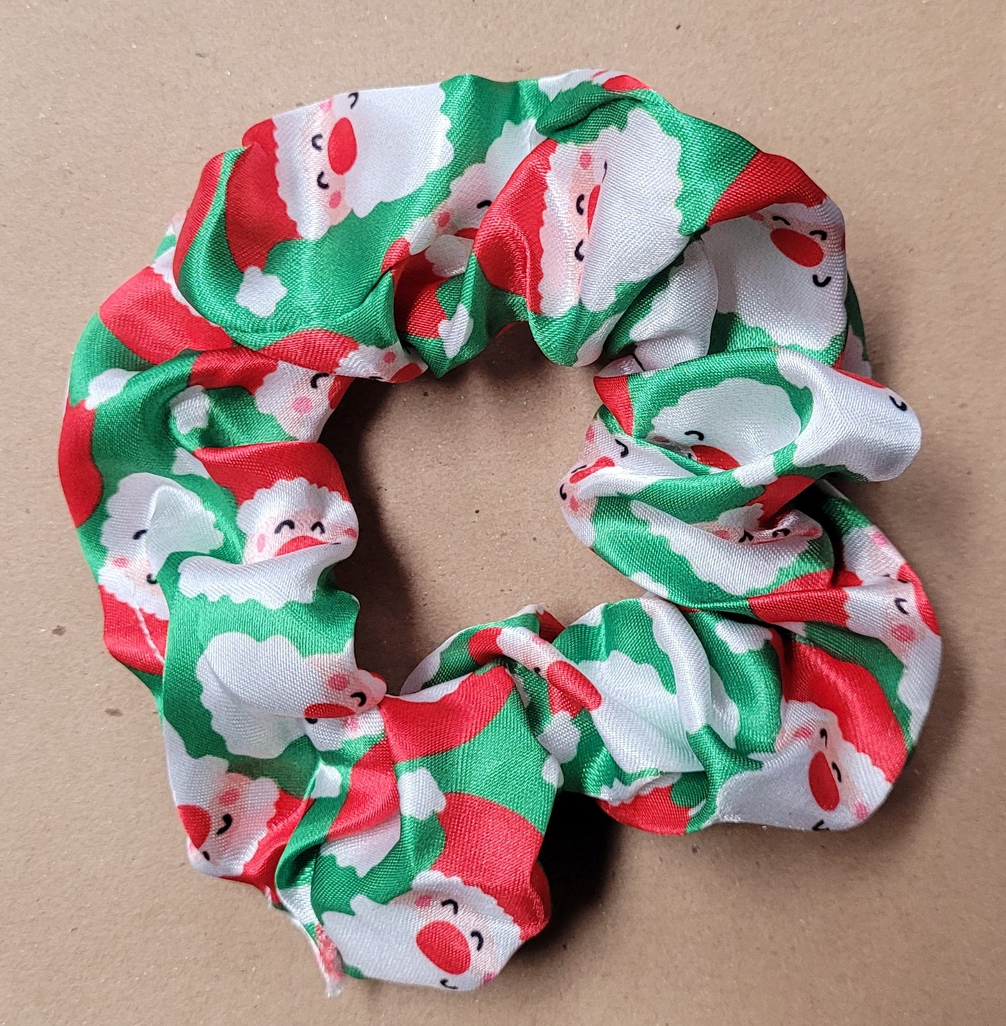 Christmas Satin Scrunchies