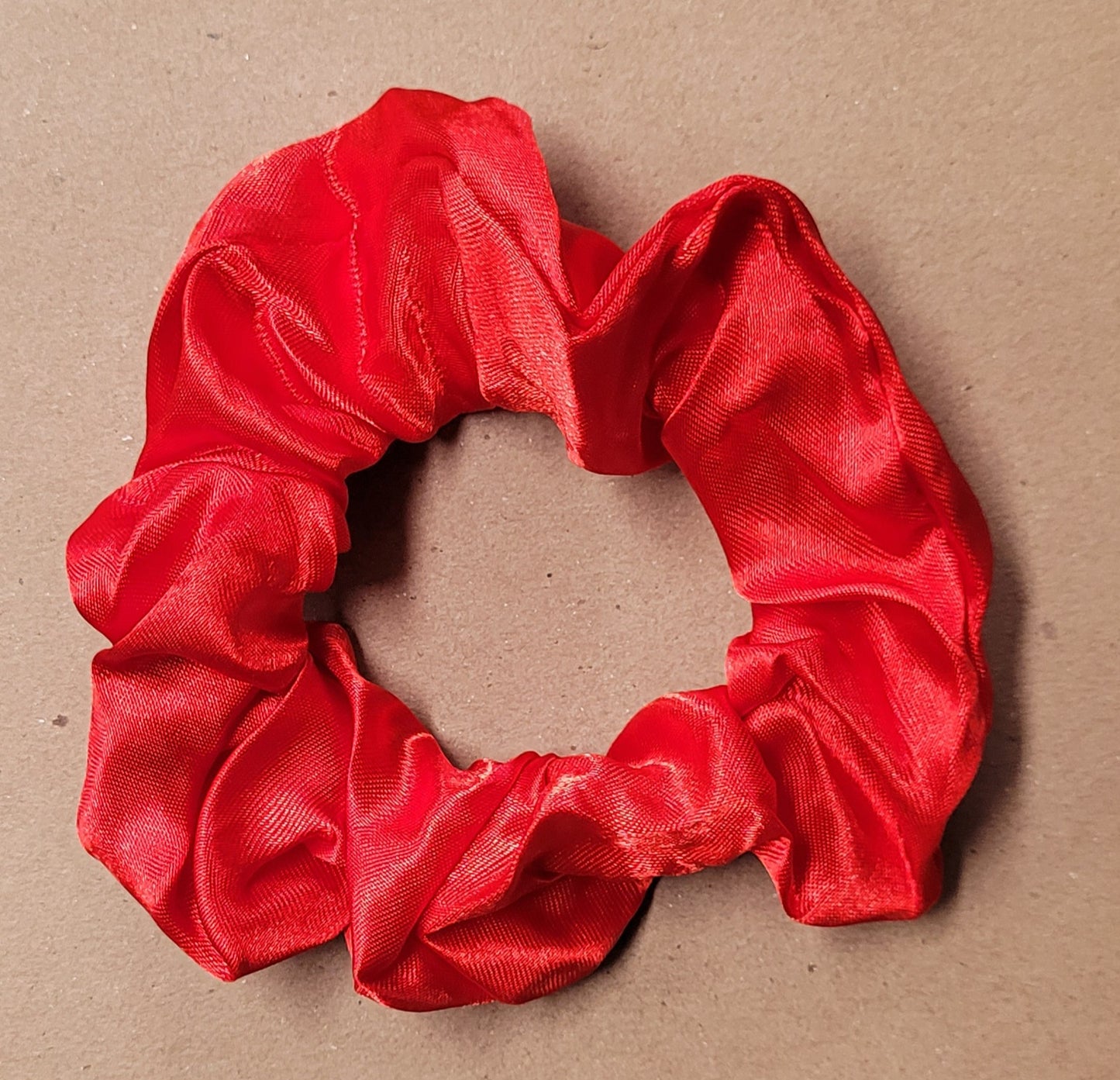 Christmas Satin Scrunchies