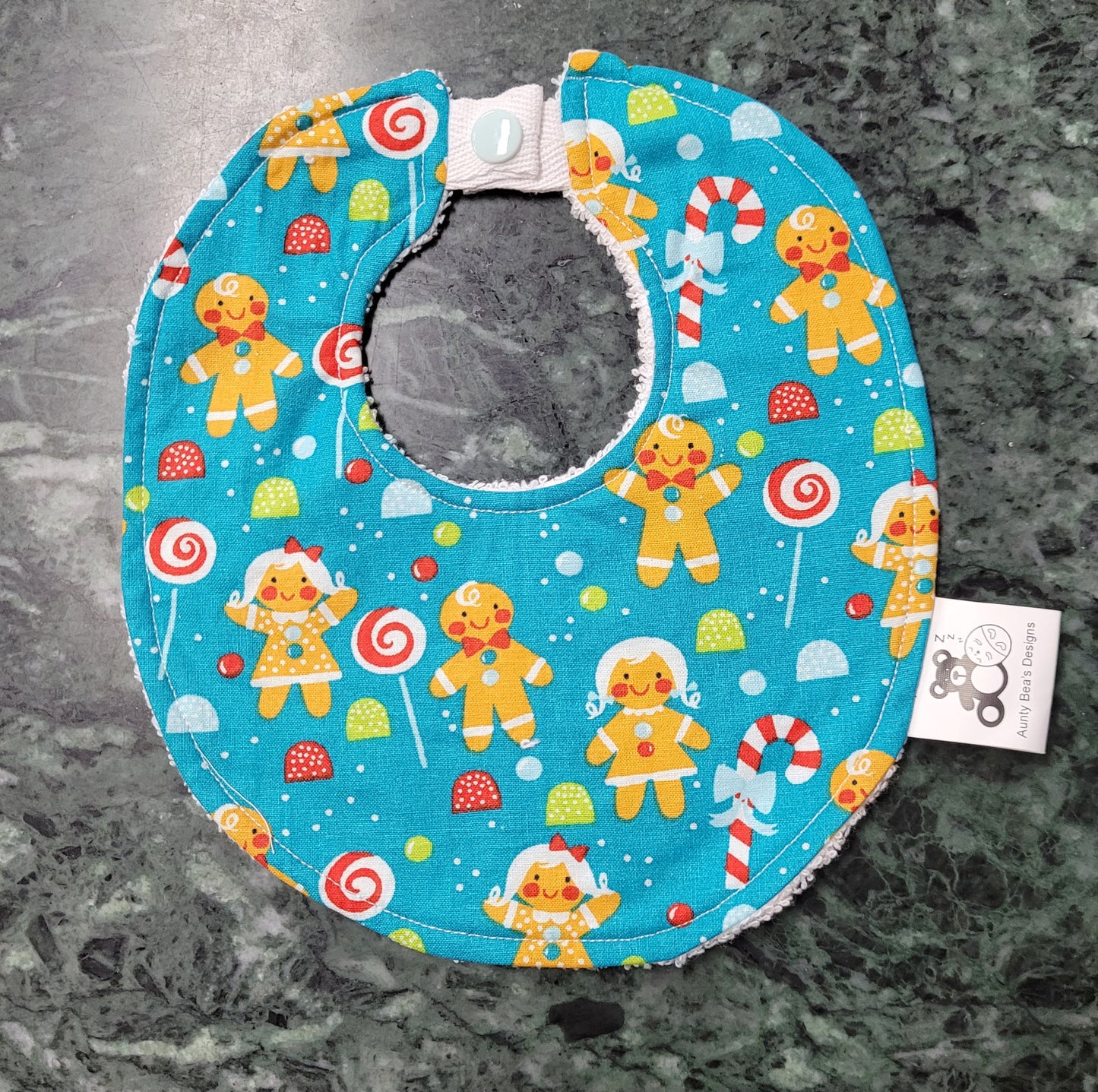 Christmas Small Round Bib - Lot 2