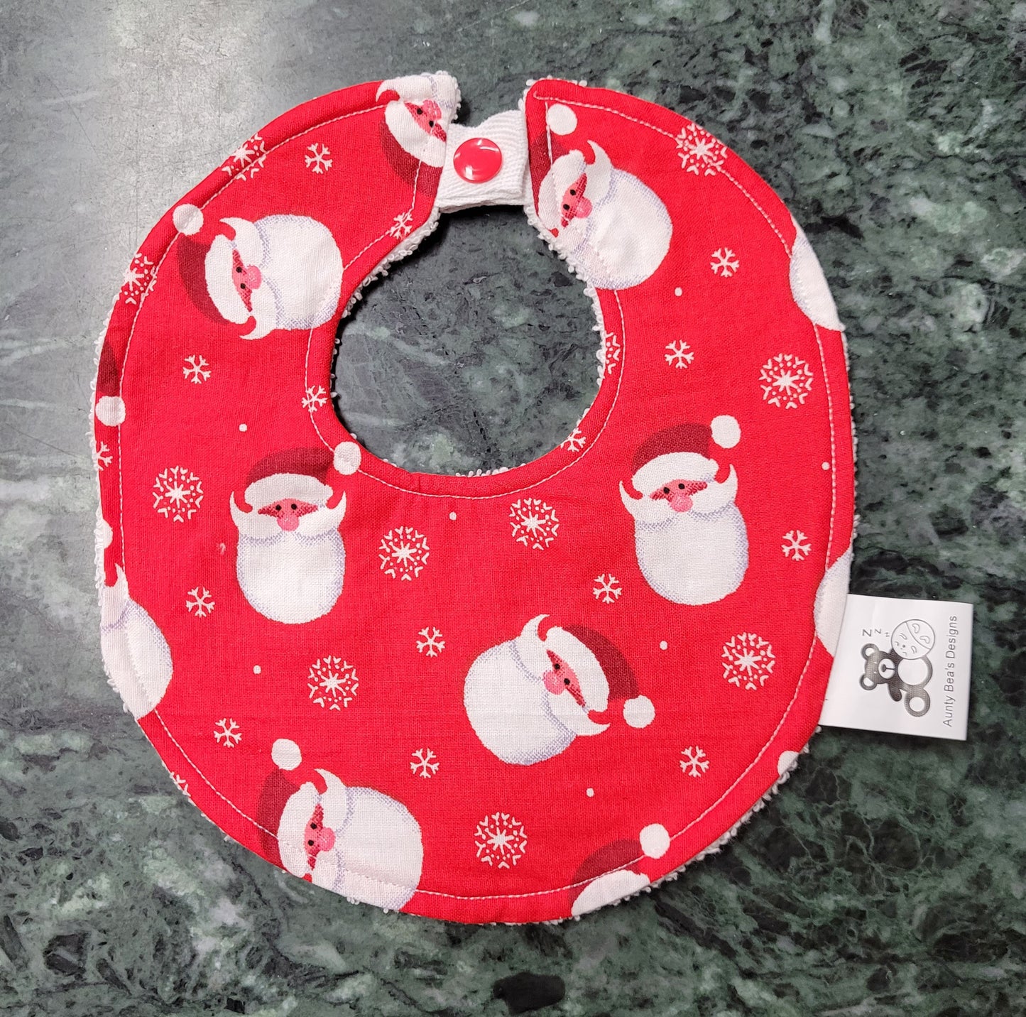 Christmas Small Round Bib - Lot 2