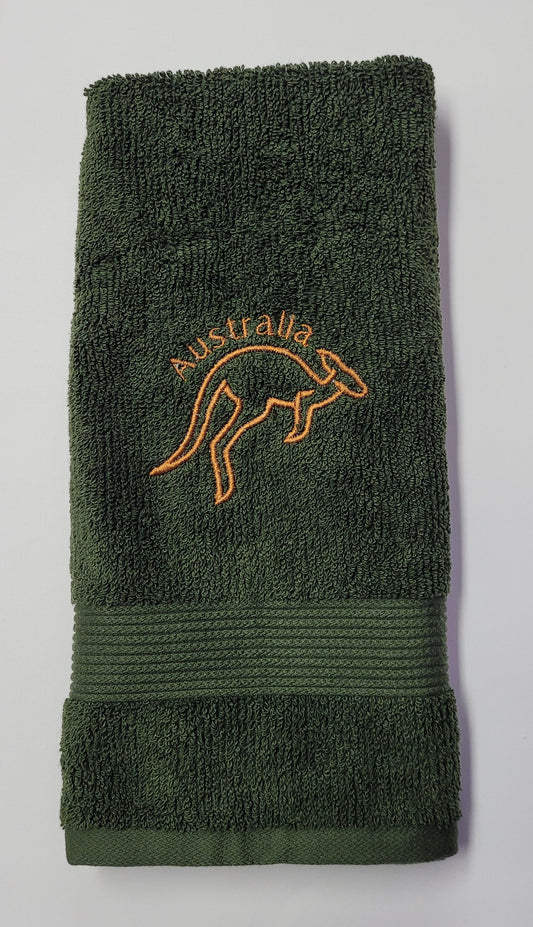 Embroidered Hand Towels - Australia