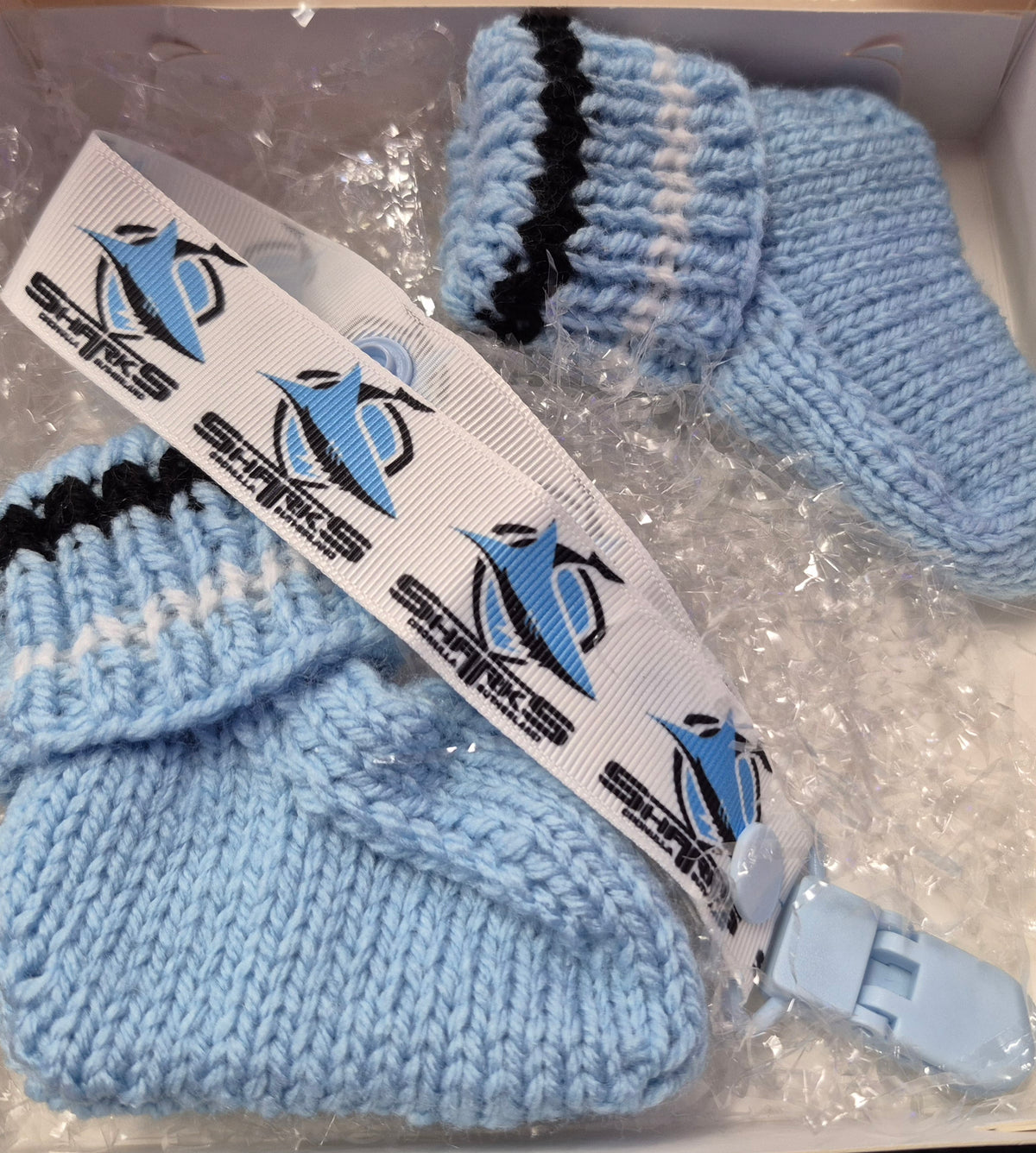 Baby Footy Supporter Set Boxed