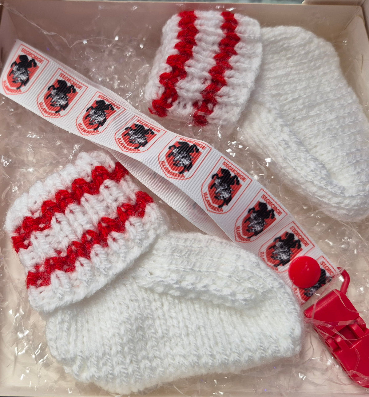 Baby Footy Supporter Set Boxed