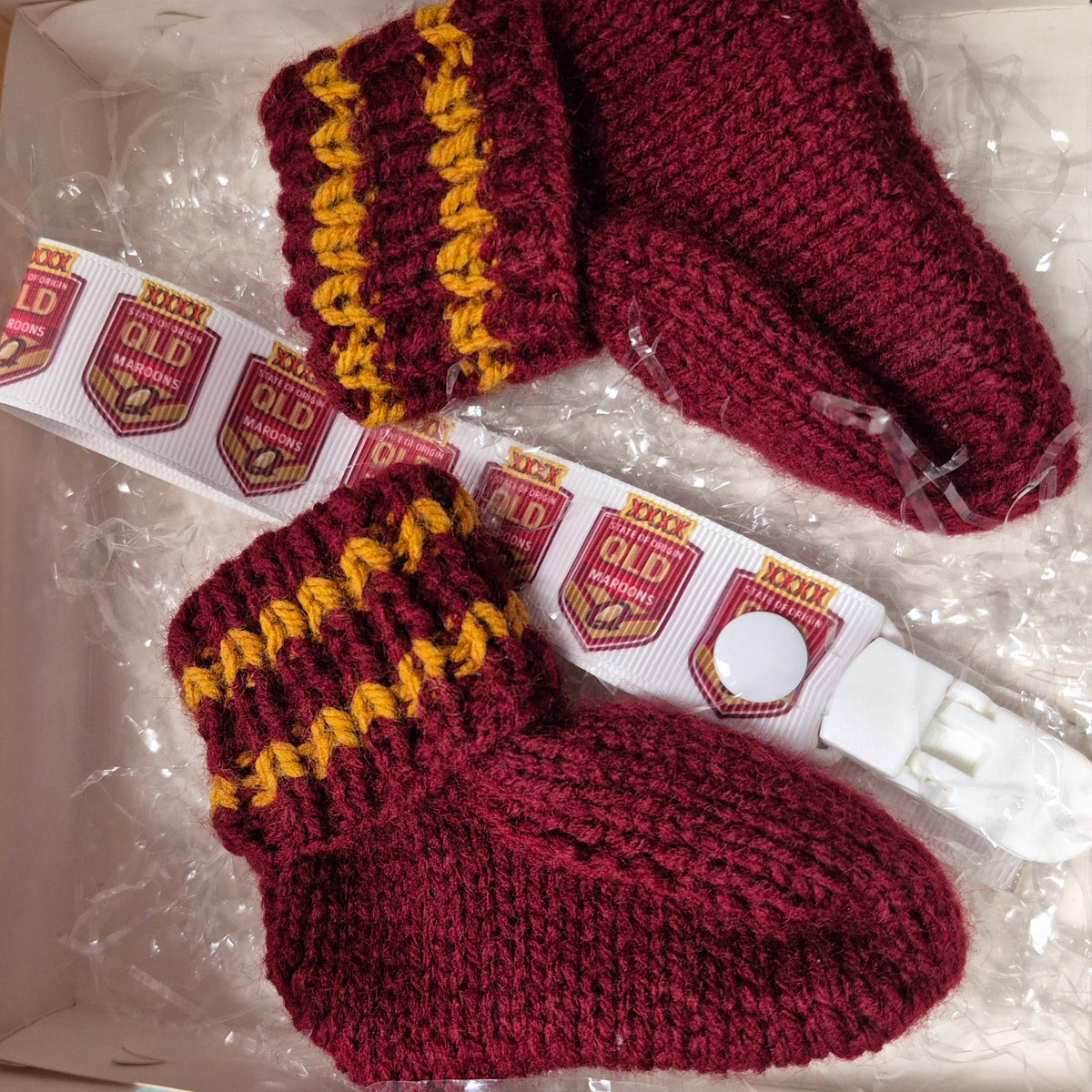 Baby Footy Supporter Set Boxed