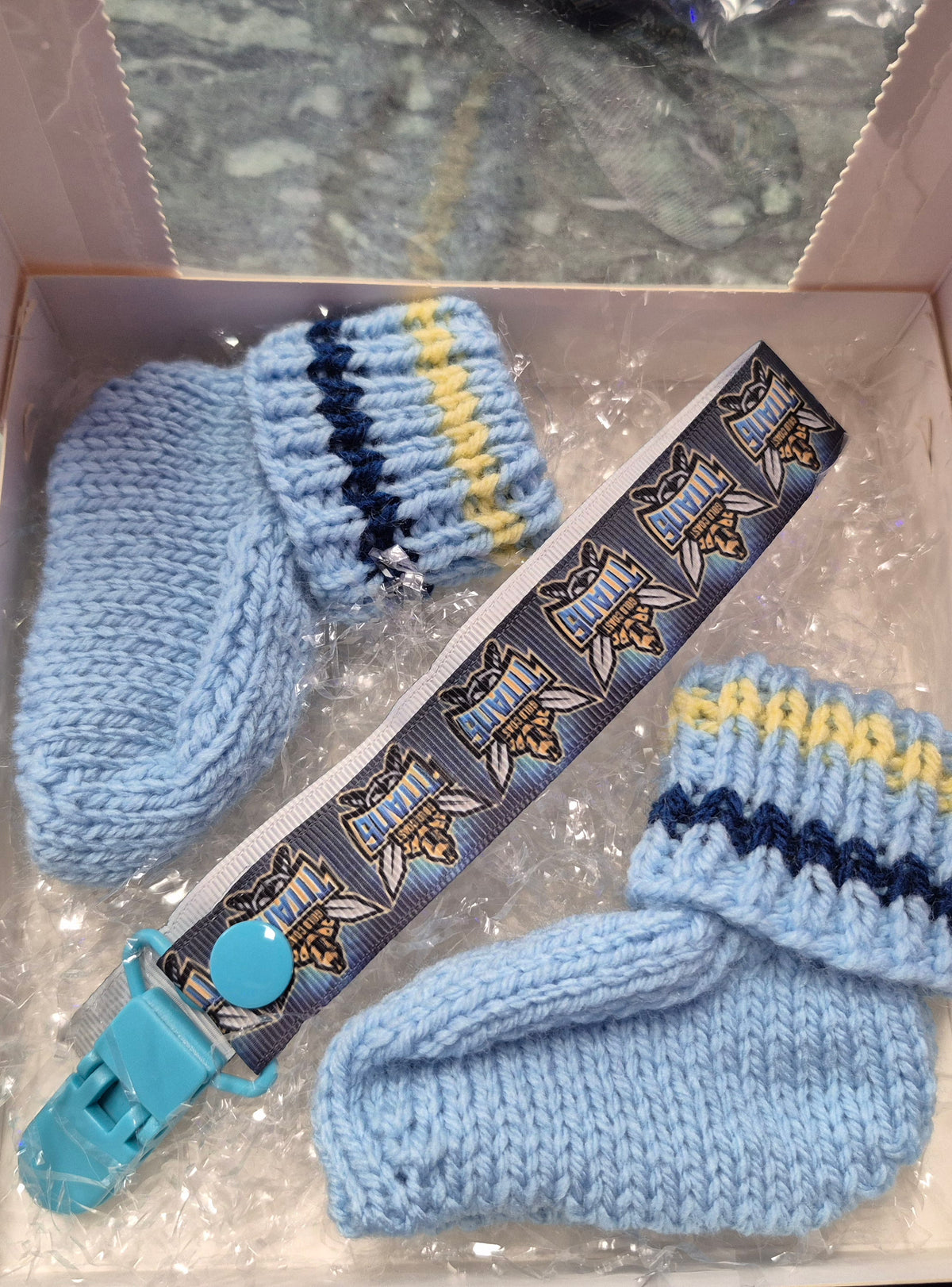 Baby Footy Supporter Set Boxed
